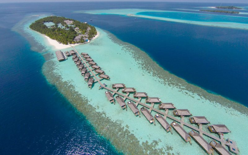 Maldives island experiences Island Treks lagoon view